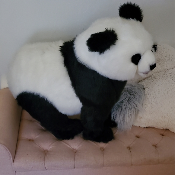 SAKS FIFTH AVENUE PANDA BEAR LARGE - Picture 1 of 6